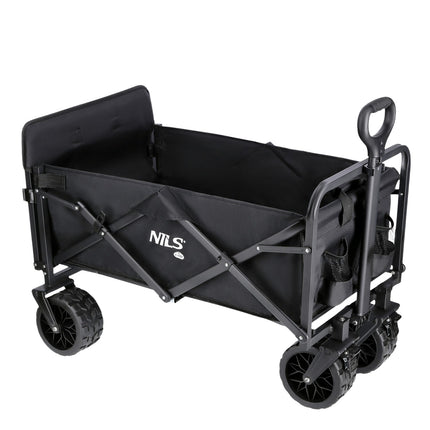 Folding Wagon, Black, 160L Capacity