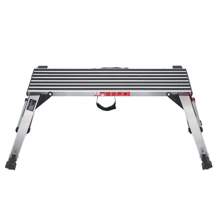 Folding Work Platform – Aluminum, 660 lb, Non-Slip Feet