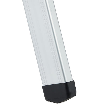 Folding aluminum stepladder