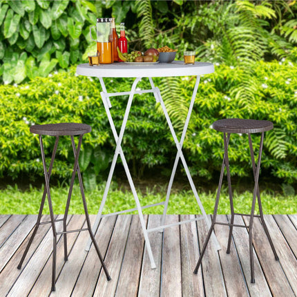 Folding bar stools BASTIAN