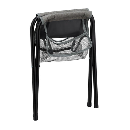 Folding camping chair with bag