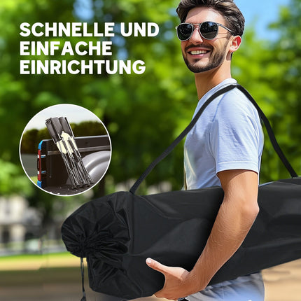 2-seat folding camping chair with cup holder, capacity 250 kg