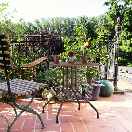 Folding chair for the garden in a set of 2
