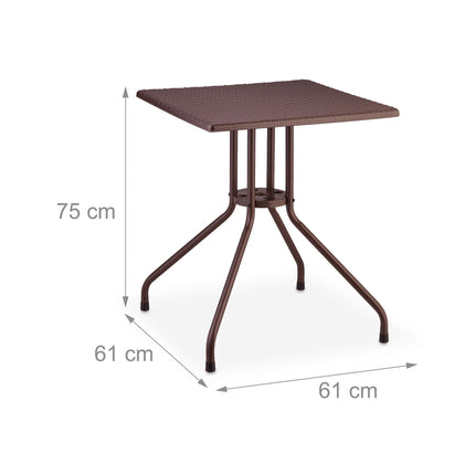 Folding chair for the garden in a set of 2