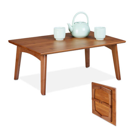 Folding coffee table