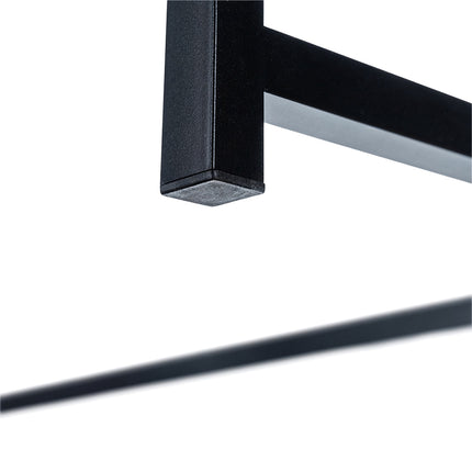 Folding desk wooden black 26117
