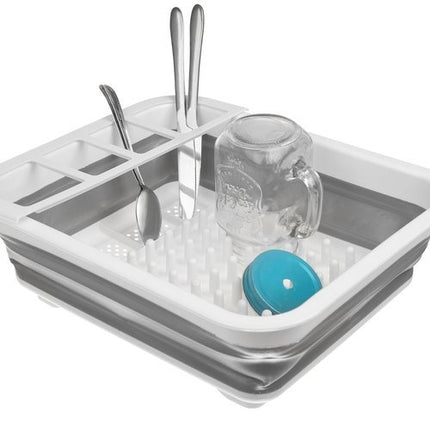 Folding dish dryer - silicone