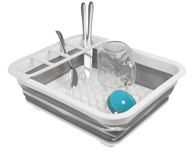 Folding dish dryer - silicone