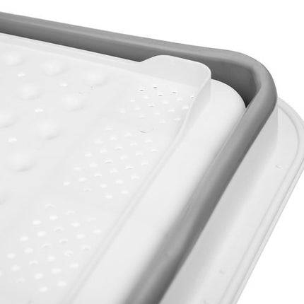 Folding dish dryer - silicone