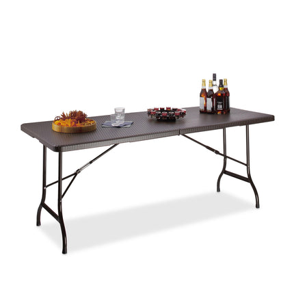 Folding garden table BASTIAN large