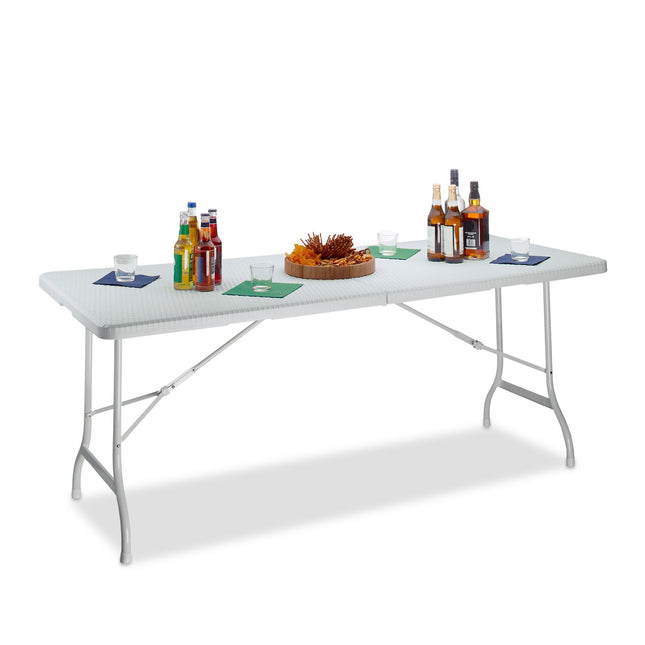 Folding garden table BASTIAN large