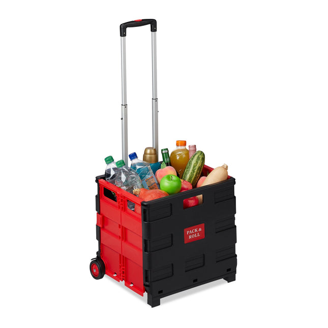 Folding shopping cart