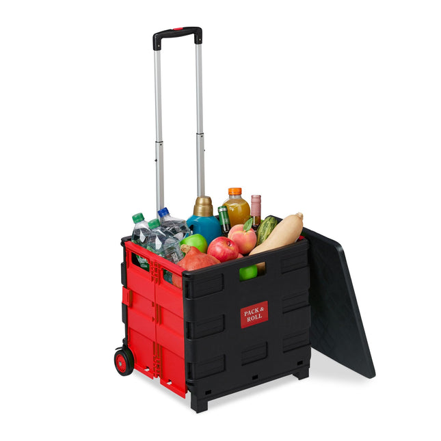 Folding shopping cart