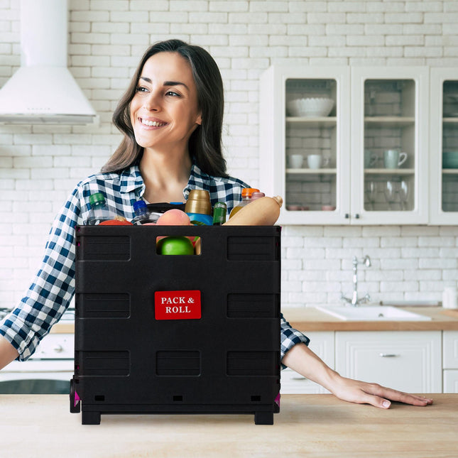 Folding shopping cart