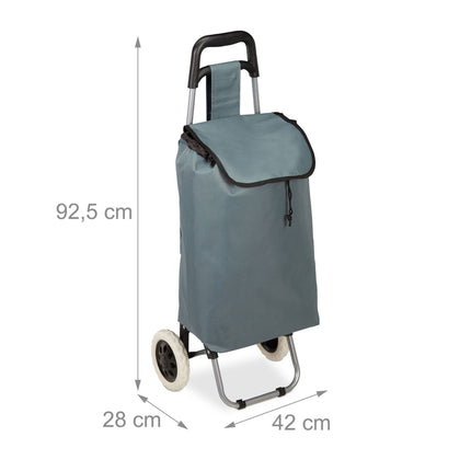 Folding shopping cart