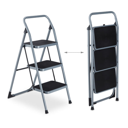 Folding stepladder, 3 steps