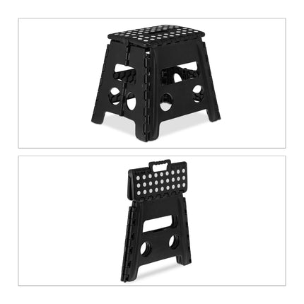 Folding stool L black