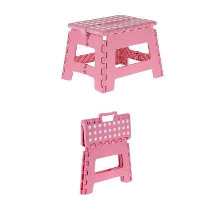 Folding stool M pink