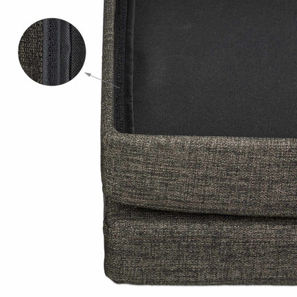 Folding stool with backrest L