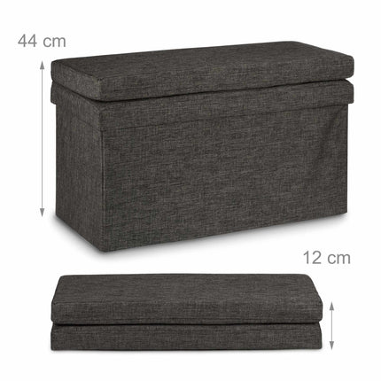 Folding stool with backrest L