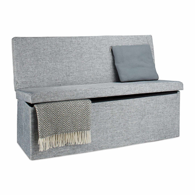 Opvouwbare kruk met rugleuning XL