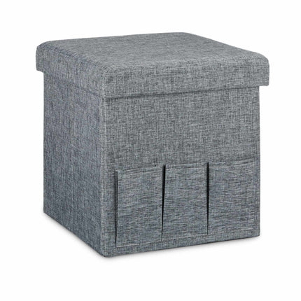 Folding stool with pockets Linne