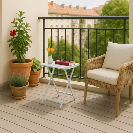 Folding table aluminum 49.5 cm