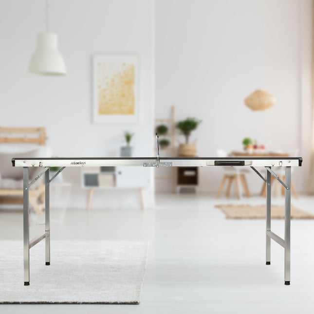 Opvouwbare tafeltennistafel met accessoires