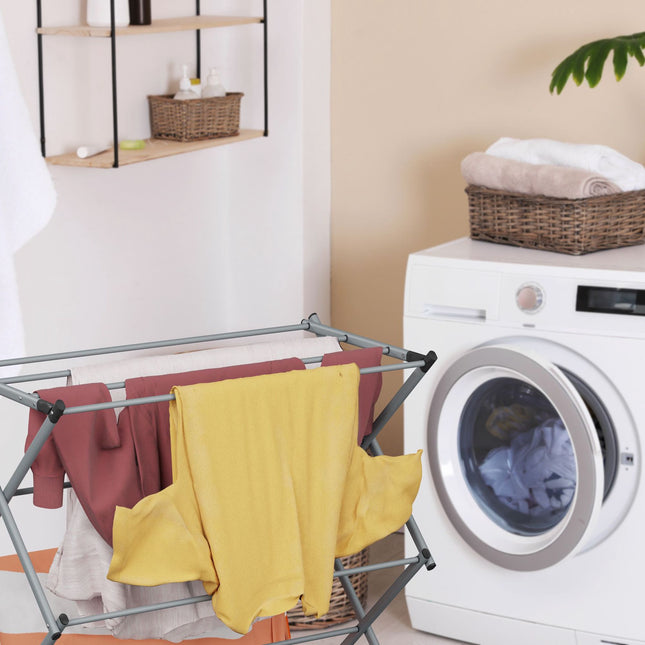 Folding tower clothes horse