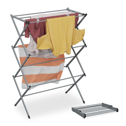 Folding tower clothes horse