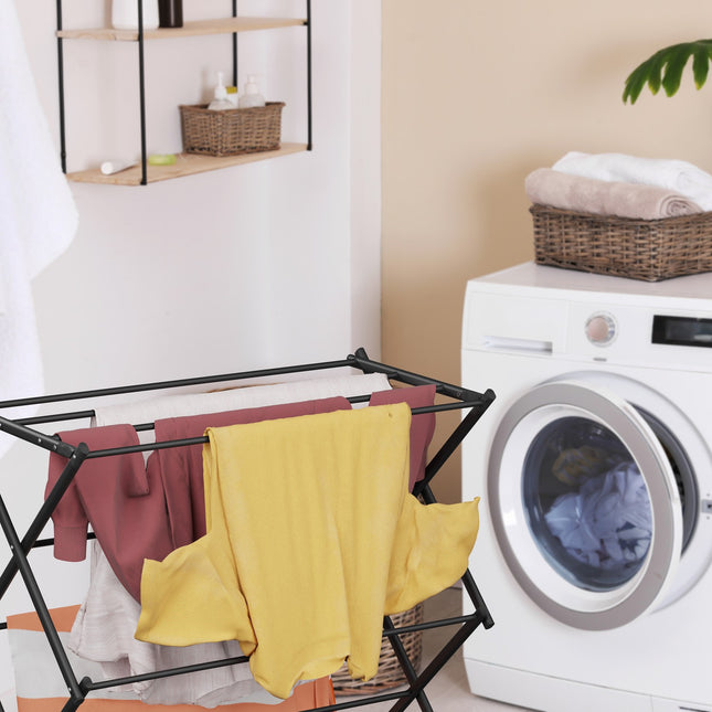 Folding tower clothes horse