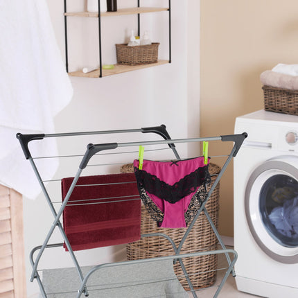 Folding tower clothes horse