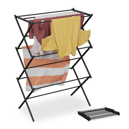 Folding tower clothes horse