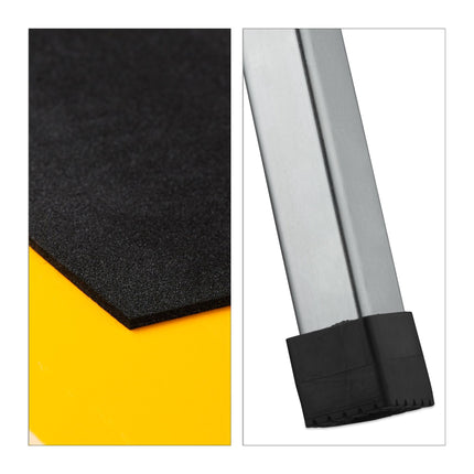 Folding trestle with carrying handle set of 2
