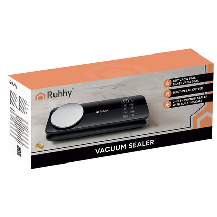 Food Vacuum Sealer with Scale, 120W, Double Pump