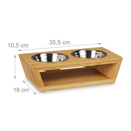 Food bowls in position