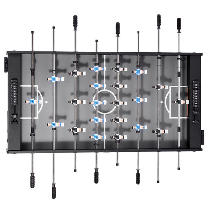 Foosball Table 48-Inch Indoor Set, 2 Balls, Cup Holders