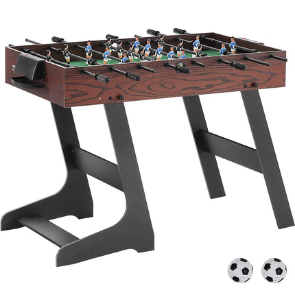 Foosball Table, Folding 42-Inch, Includes 2 Balls