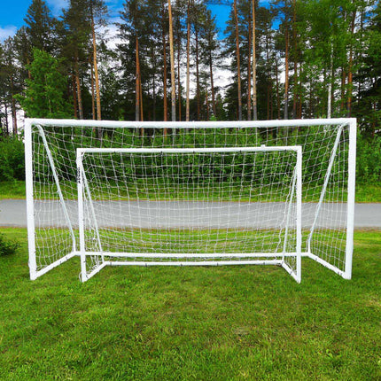 Football Goal 370x180 cm, Durable uPVC Frame