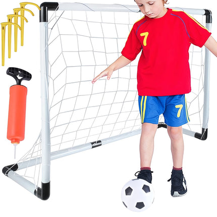 Football goal + ball + pump 23459