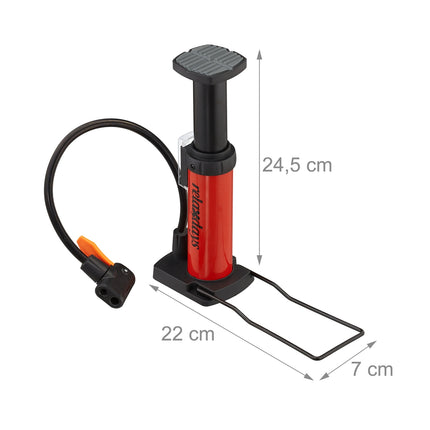 Foot pump for all valves