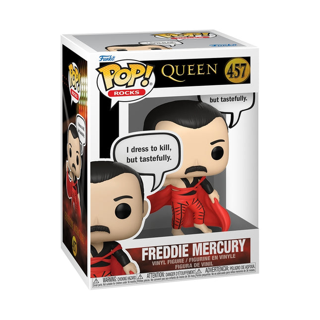 Freddie Mercury Funko Pop! Vinyl Figure with Sayings