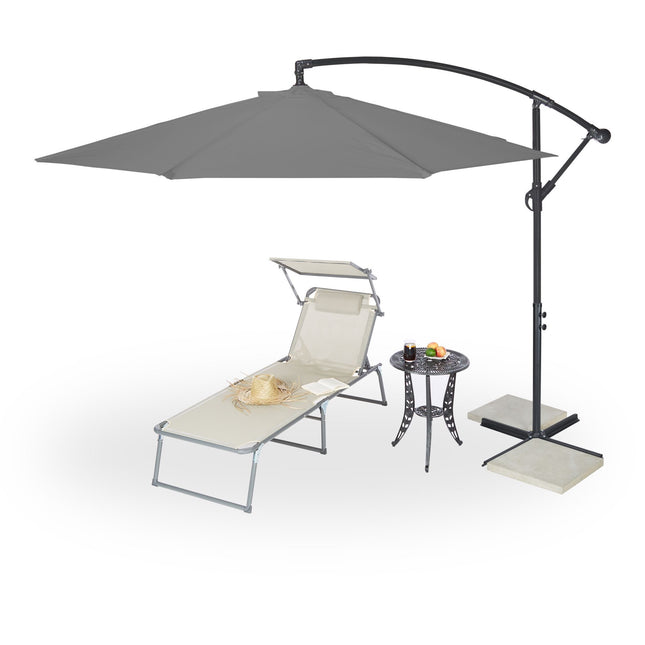 Free-hanging parasol 300 cm