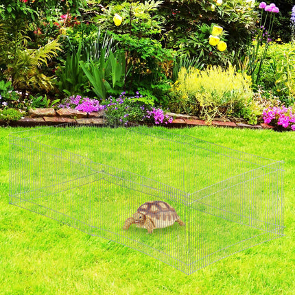 Free-range enclosure Small animals silver
