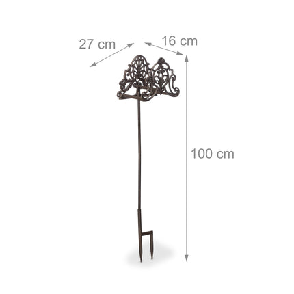 Freestanding Cast Iron Garden Hose Holder