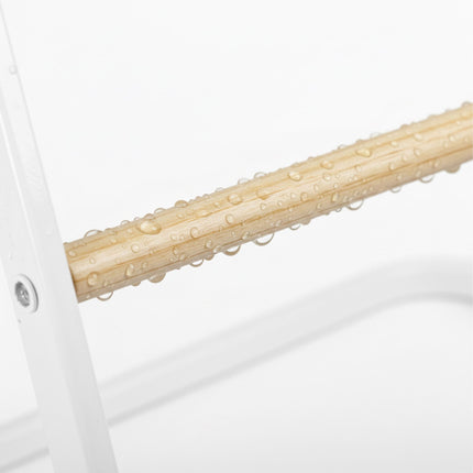 Freestanding Metal Towel Rail, 3-Rung Ladder Design