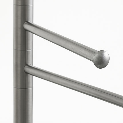 Freestanding Towel Rack, Stainless Steel, 2 Adjustable Arms