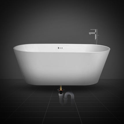 Freestanding Tub Drain Rough-In Kit, ABS, 2 Brass Tailpipes