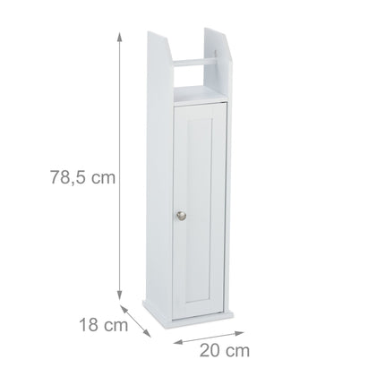 Freestanding toilet paper holder