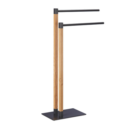Freestanding towel rack